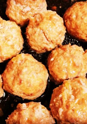 鶏ももひき肉団子-レシピのメイン写真