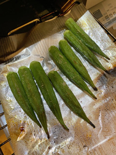オクラの塩焼き-レシピのメイン写真