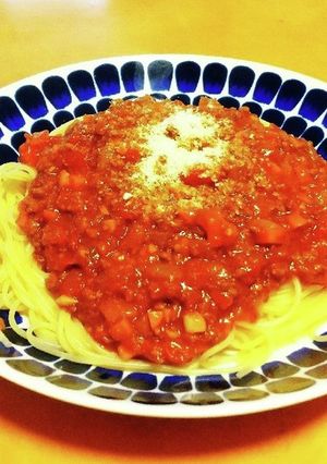 具沢山ミートソーススパゲティ-レシピのメイン写真