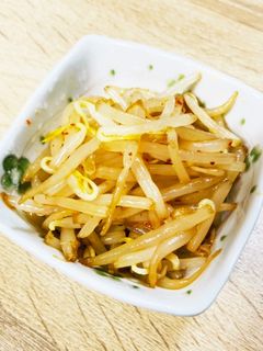 やみつきピリ辛もやし-レシピのメイン写真