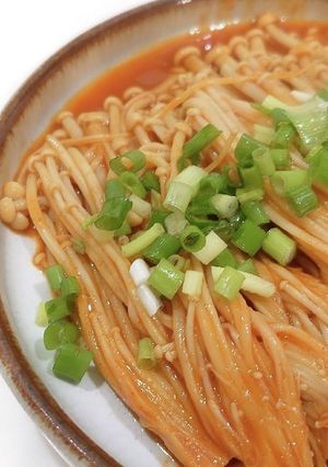 エノキ/コチュジャン/焼肉サラダ-レシピのメイン写真