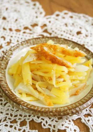 5分副菜！じゃが芋・竹輪のナムル♪-レシピのメイン写真