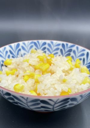 ははつゆと酒だけでとうもろこしご飯-レシピのメイン写真
