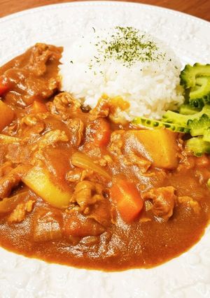 ゴーヤ夏カレー-レシピのメイン写真
