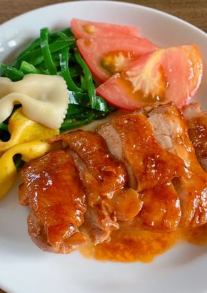 鶏モモ肉のバーベキューソース焼き-レシピのメイン写真