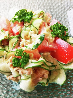 シーチキンサラダ-レシピのメイン写真