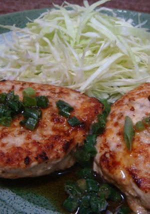 簡単ヘルシー♪豆腐入りハンバーグ-レシピのメイン写真