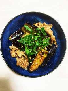 豚肉となすの味噌炒め♡-レシピのメイン写真