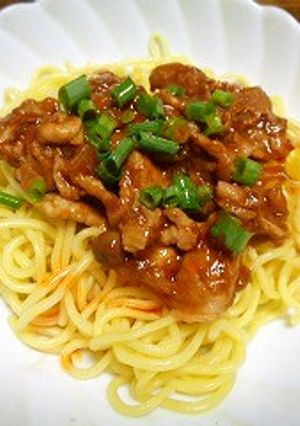 薄切り肉で作るジャージャー麵-レシピのメイン写真