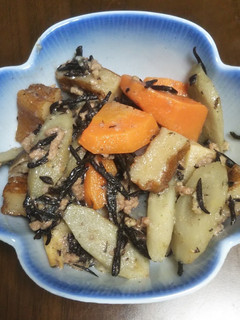 ひじき又は切り昆布の煮物★-レシピのメイン写真