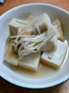 高野豆腐と厚揚げの煮物-レシピのメイン写真