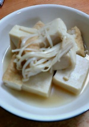 高野豆腐と厚揚げの煮物-レシピのメイン写真