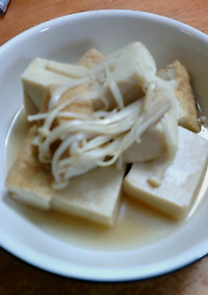 高野豆腐と厚揚げの煮物-レシピのメイン写真