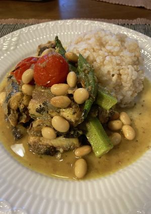 大豆と鰯のカレー-レシピのメイン写真