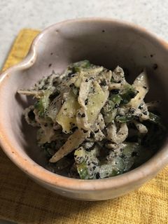 ゴーヤと切り干し大根のマヨゴマ和え-レシピのメイン写真