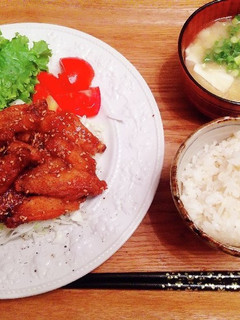 夕飯 手羽の甘辛揚げ-レシピのメイン写真