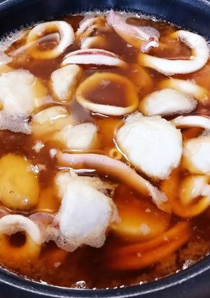 【簡単】里芋とイカの煮物-レシピのメイン写真