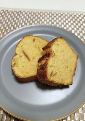 梅とマーマレードのパウンドケーキ-レシピのメイン写真