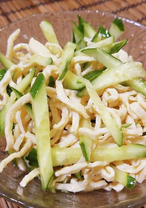 干し豆腐のあえ物-レシピのメイン写真