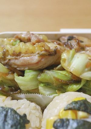 せせりとキャベツの塩昆布炒め-レシピのメイン写真