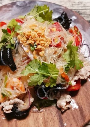 さっぱりヤムウンセンで夏を乗り切ろう!!-レシピのメイン写真
