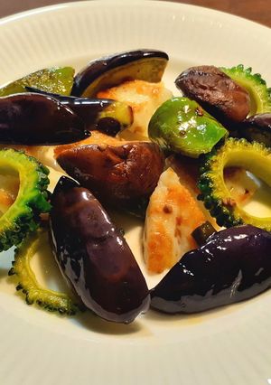 冷蔵庫の残り物で野菜炒め-レシピのメイン写真