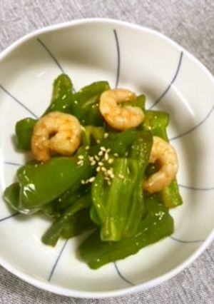 ピーマンの甘辛炒め♪めっけ-レシピのメイン写真