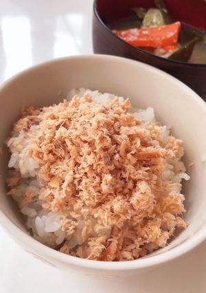 鮭フレーク-レシピのメイン写真