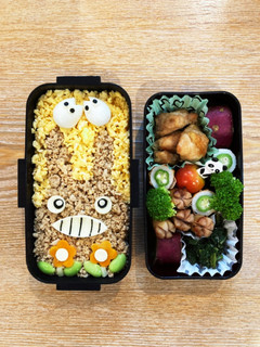 キャラ弁 となりのトトロそぼろ-レシピのメイン写真