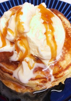 もちもちホットケーキ-レシピのメイン写真