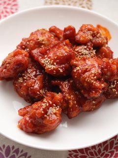 ごはんが進む!韓国風ヤンニョムチキン-レシピのメイン写真