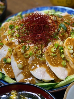 棒棒鶏のタレ(ピリ辛ごまだれ)-レシピのメイン写真