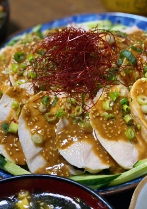 棒棒鶏のタレ(ピリ辛ごまだれ)-レシピのメイン写真