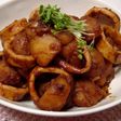 イカだしとコチュジャン味の韓国風肉じゃが