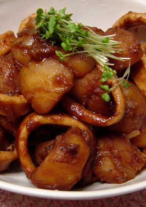 イカだしとコチュジャン味の韓国風肉じゃが-レシピのメイン写真