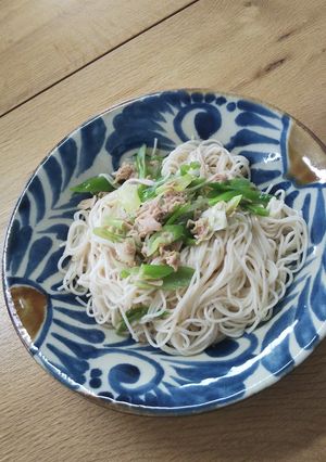 簡単!ツナと長ねぎのソーメンチャンプルー-レシピのメイン写真
