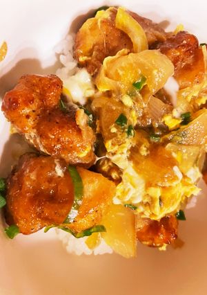 ラクラク鳥唐丼-レシピのメイン写真