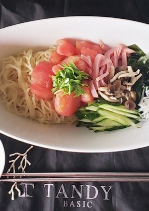 欲張り～冷トマトシャーベット冷やし中華-レシピのメイン写真