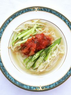 ビビンバにゅう麺-レシピのメイン写真