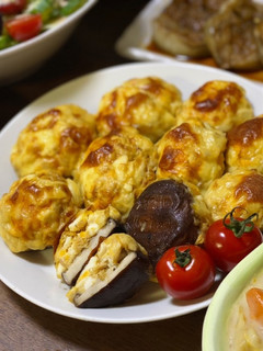 椎茸のチーズ卵焼き(和風)-レシピのメイン写真