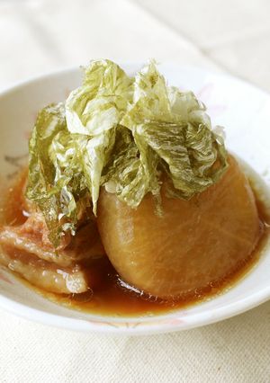 豚バラ大根おぼろ昆布のせ-レシピのメイン写真