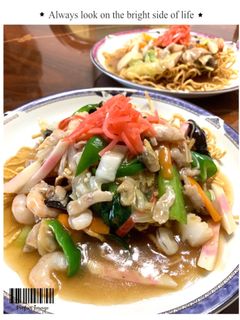 シマダヤ 中華あんかけ かた焼きそば-レシピのメイン写真
