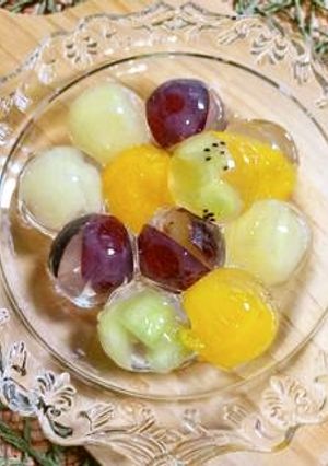 球体ゼリーで「九龍球」風-レシピのメイン写真