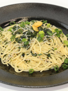 しそわかめちりめんの生スパゲティ-レシピのメイン写真