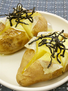 じゃがバター塩こんぶのせ-レシピのメイン写真