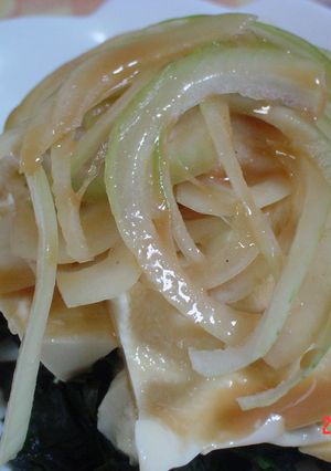 お豆腐のサラダ-レシピのメイン写真