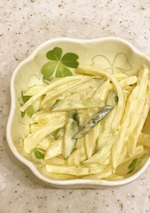 シャキシャキポテトサラダ-レシピのメイン写真