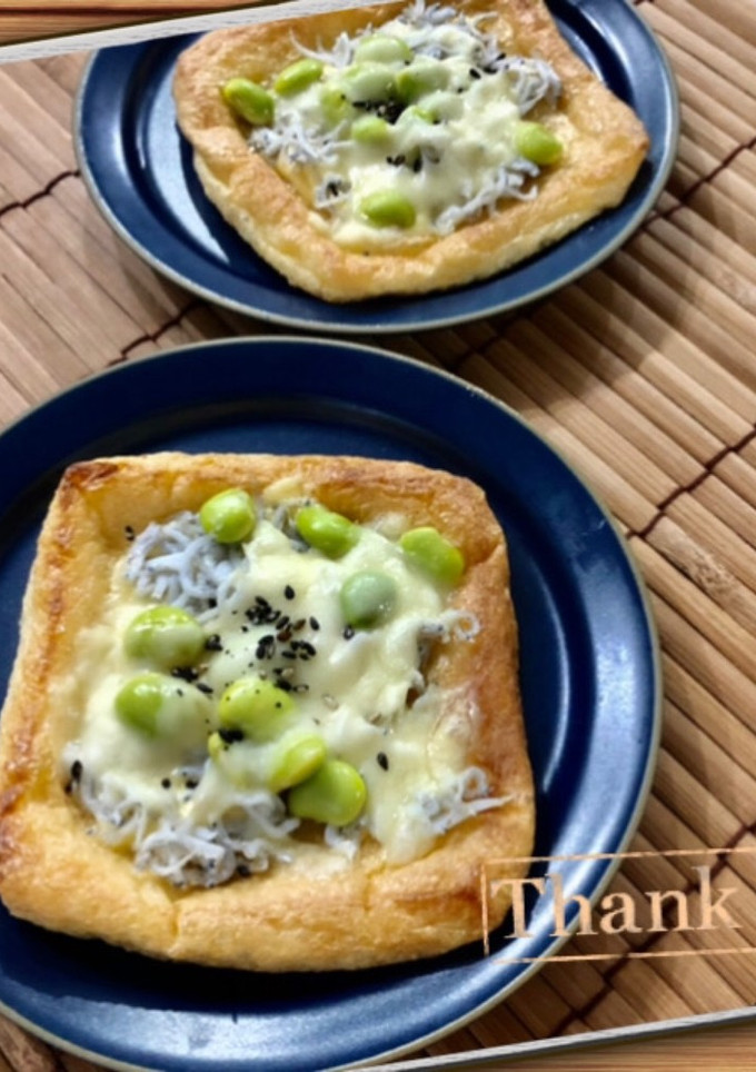 お揚げの和風さくさく焼き-レシピのメイン写真