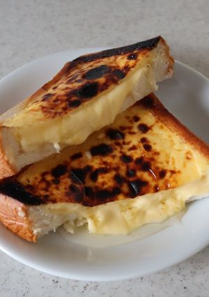バスクチーズトースト-レシピのメイン写真