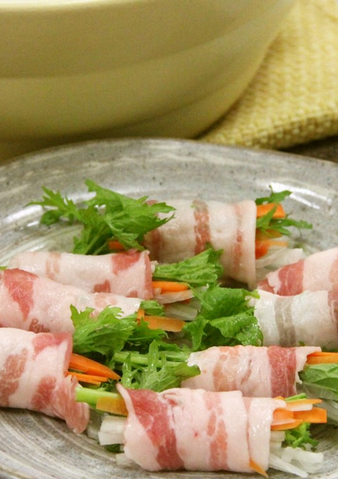 お手軽！大根と豚肉のしゃぶしゃぶ-レシピのメイン写真